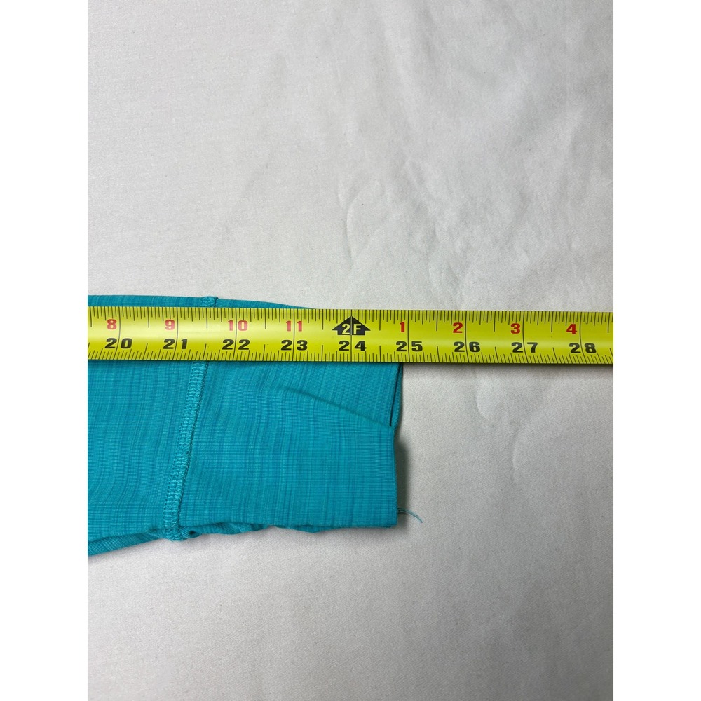 Marmot Womens Full Zip Performance Jacket Turquoise Space Dye Thumbholes M - Picture 10 of 10